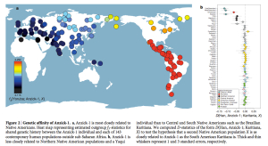 Anthropogenesis-Anzick Map